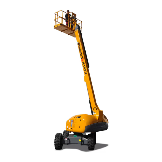 Haulotte Group H14TX Maintenance Book