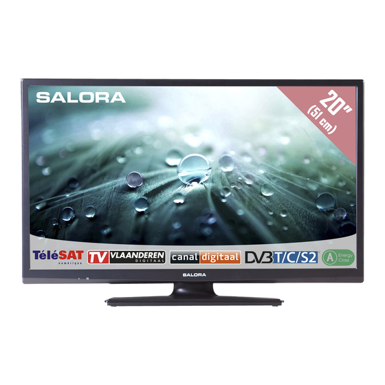 Salora 20LED9100C Operating Instructions Manual
