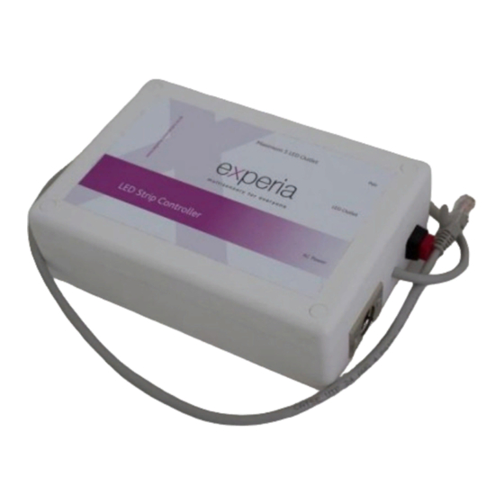 Experia IRiS LED Strip Driver Instruction Manual