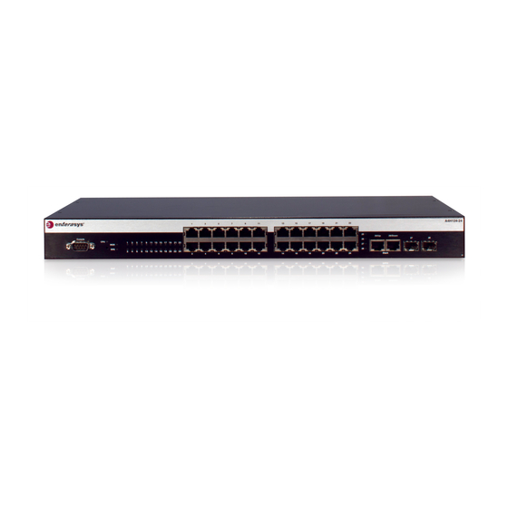 Enterasys A4H124-24 Manuals