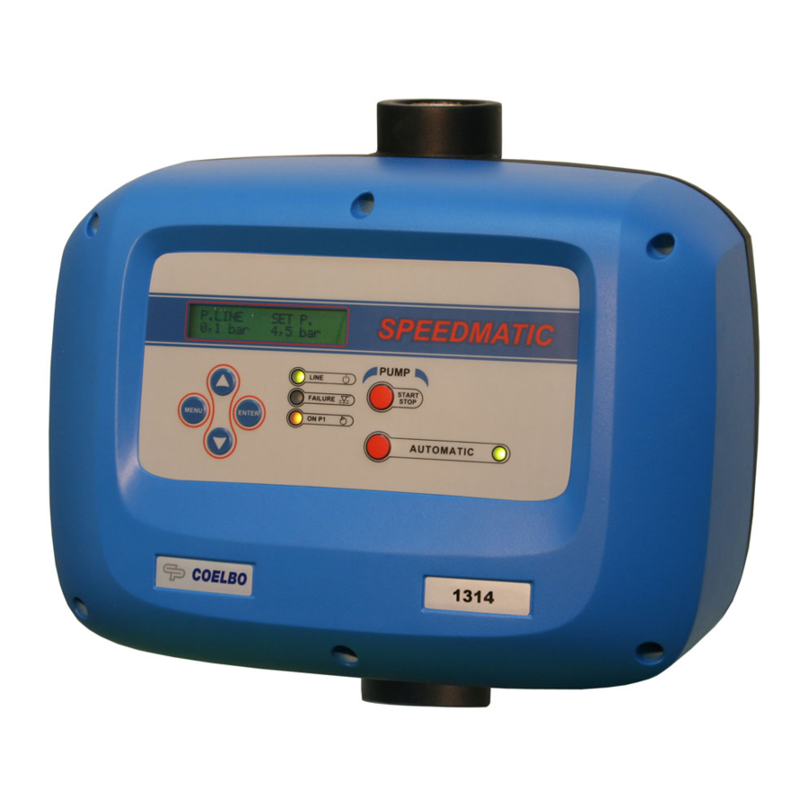 Coelbo SPEEDMATIC 1314 Installation And Operating Instructions Manual