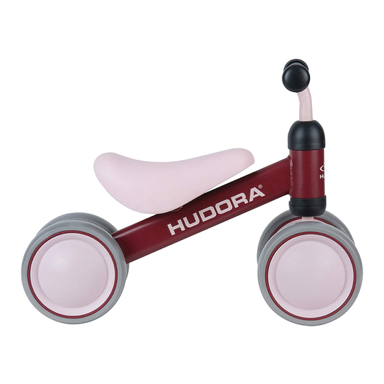 Hudora 10410/00 Instructions On Assembly And Use