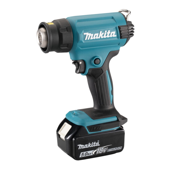 Makita DHG180 Instruction Manual