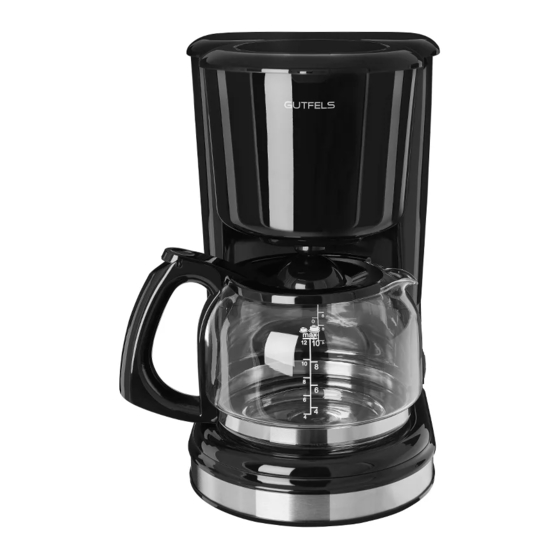 GUTFELS COFFEE 2010 S Instruction Manual