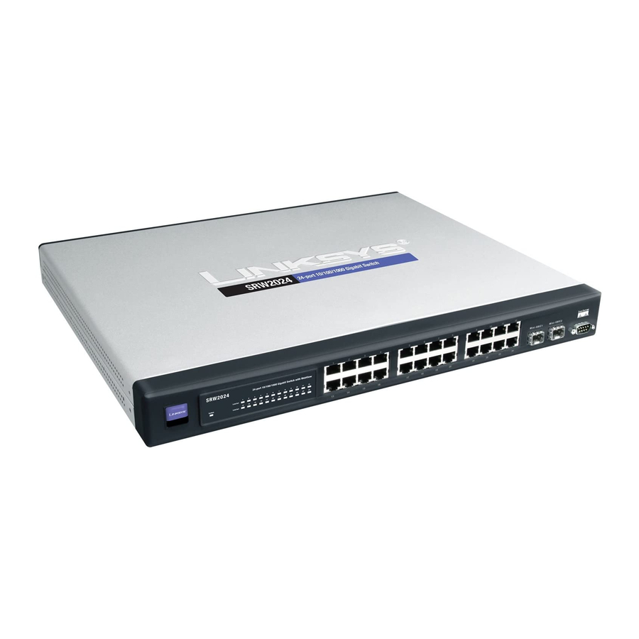 Linksys SRW2024 Specifications