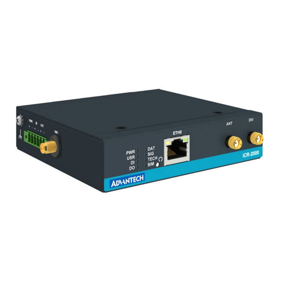 Advantech ICR-2031 User Manual