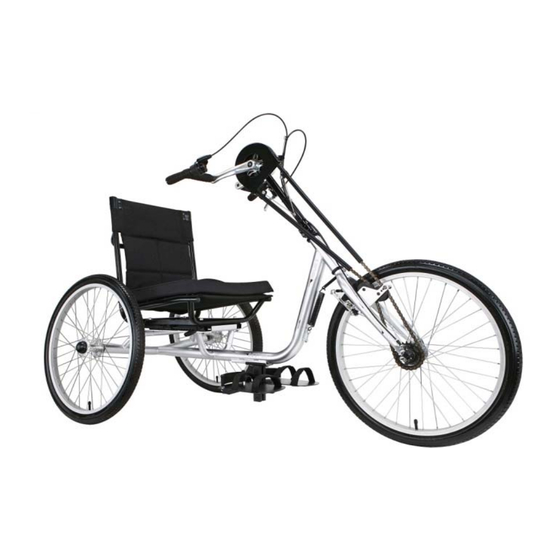 J&B Importers Sun Bicycles HT-3 Hand-Trike Owner's Manual