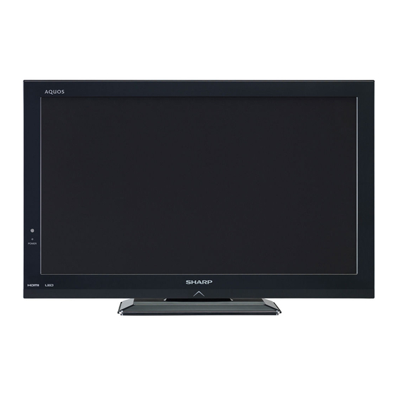 SHARP LC-32LE340M SERVICE MANUAL Pdf Download | ManualsLib