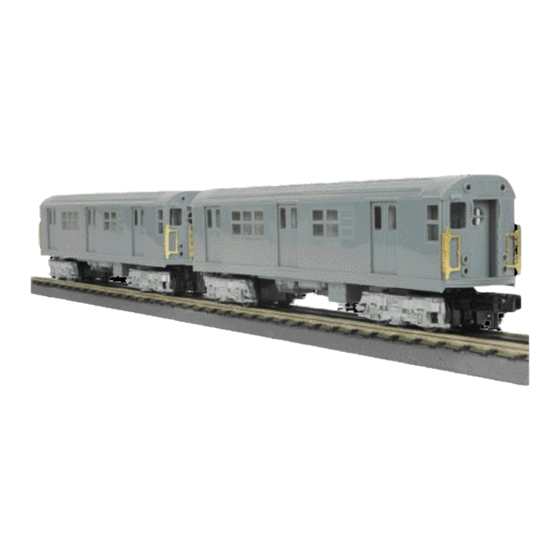 Rail King R-17 Subway Set Operation Manual