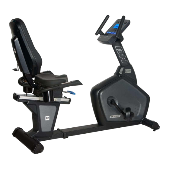 BH FITNESS LK500Ri Owner's Manual