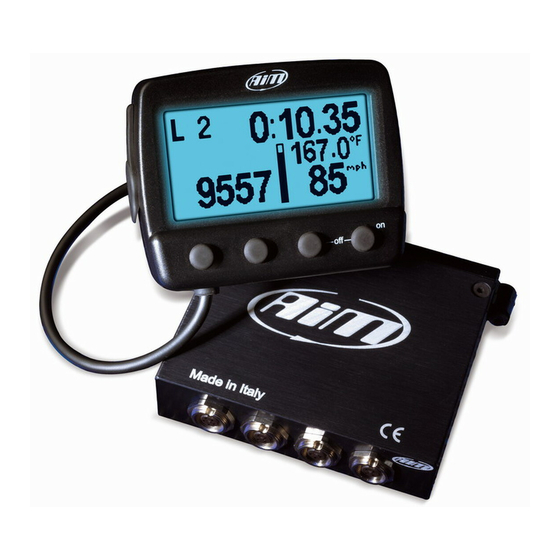 Aim MyChron Light TGLog Technical Documentation