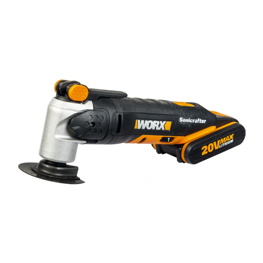 Worx Sonicrafter WX678 Original Instructions Manual