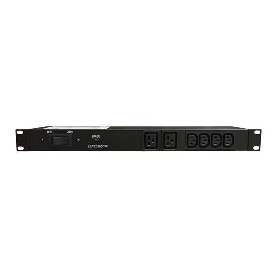 Xtreme XBDM Series User & Installation Manual
