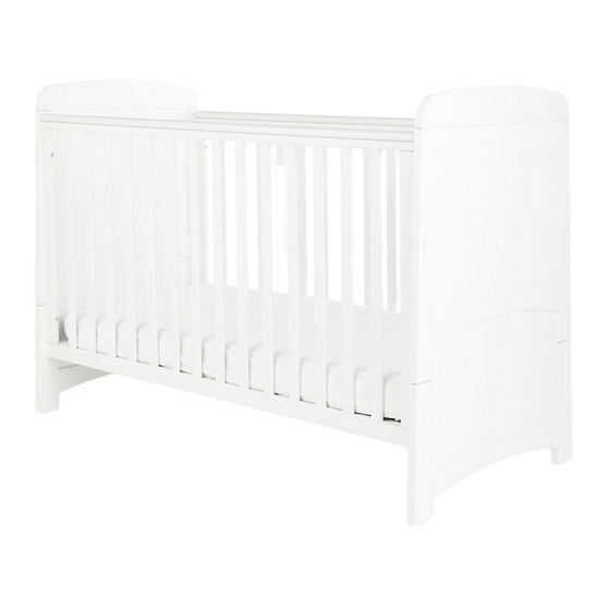 Mothercare hampstead cheap cot bed