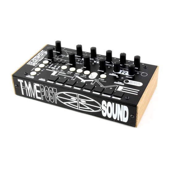 Bastl Instruments Thyme Manuals