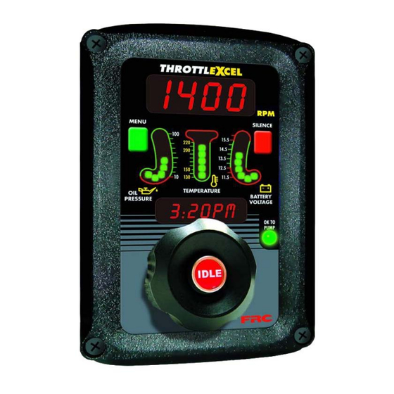 FRC ThrottleXcel ELA100 Manual