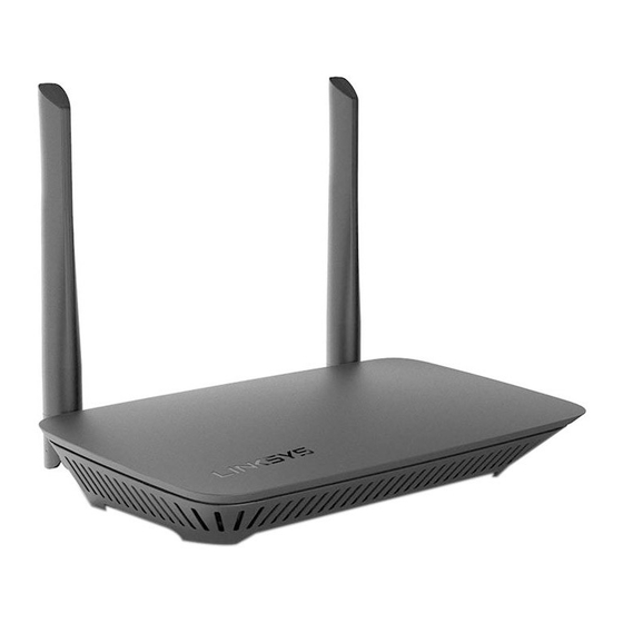 LINKSYS E2500 USER MANUAL Pdf Download | ManualsLib