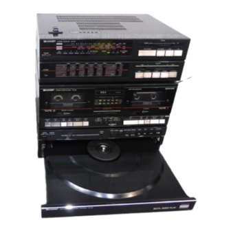 Sharp RT-203H Service Manual
