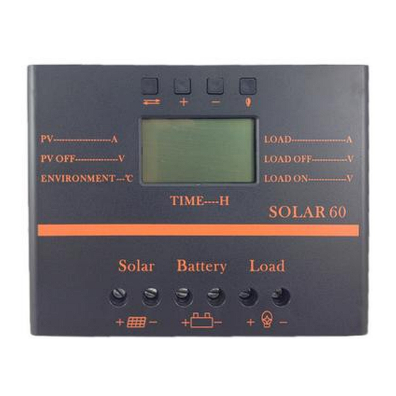 PowMr SOLAR60 User Manual