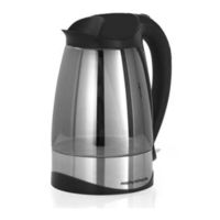 MORPHY RICHARDS ILLUMA GLASS KETTLE Instructions Manual