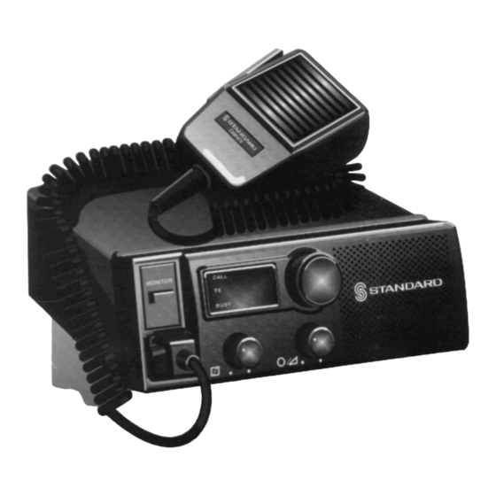 Standard Communications GX1500VAA Service Manual