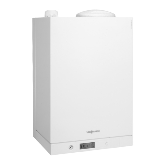 Viessmann VITODENS 100-W Operating Instructions & User's Information Manual