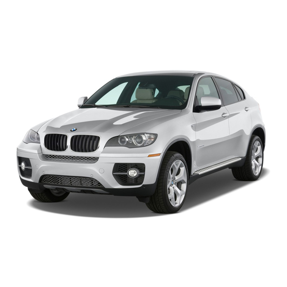 BMW 2009 X5 M Quick Reference Manual