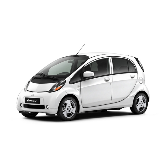 Mitsubishi i-MiEV 2011 Owner's Manual