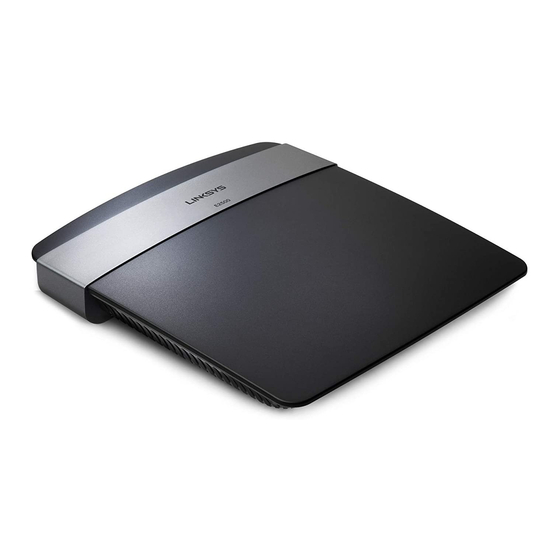 Cisco Linksys E2500 User Manual