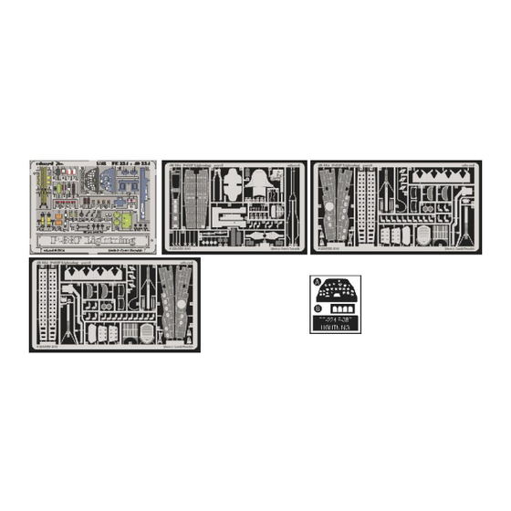 Eduard P-38F Lightning Assembly Instructions