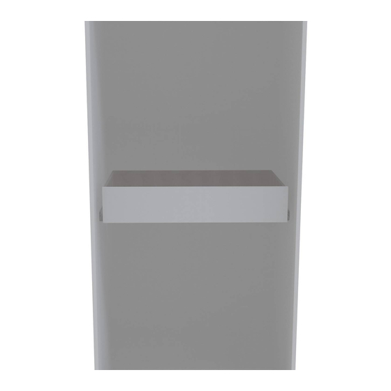 House Beautiful Internal Wardrobe Drawer Single Assembly Instructions Manual