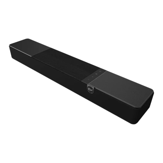 Klipsch Flexus CORE 100 Sound Bar Manuals
