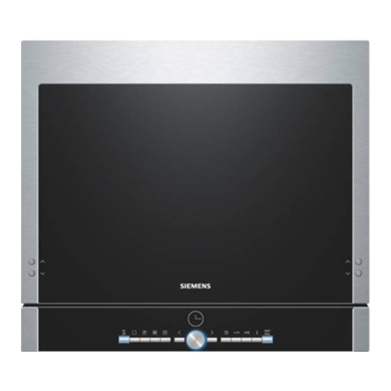 Siemens HB 78P.70 Instructions For Use Manual