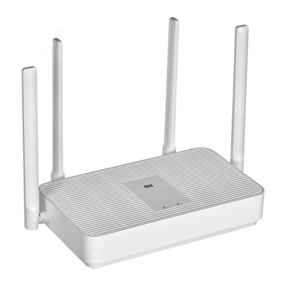 Xiaomi Mi Router AX1800 User Manual