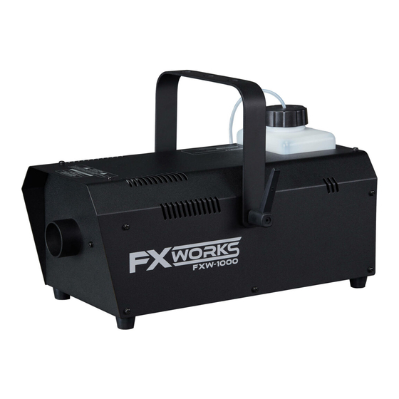 SGM FOGGER 1500 Manual