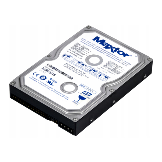Maxtor D540X-4D Manuals