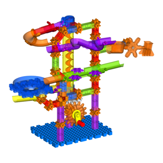 THE LEARNING JOURNEY TECHNO GEARS MARBLE MANIA TWISTER INSTRUCTION