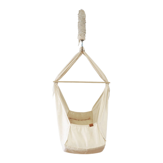 Membantu Cozy cradle Instructions Manual
