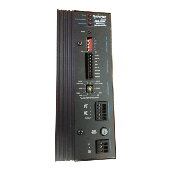 Danaher Motion Superior Electric SLO-SYN SS2000D6 Installation Instructions Manual