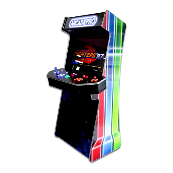 Home Leisure Direct ARCADEPRO Solar Fire User Manual