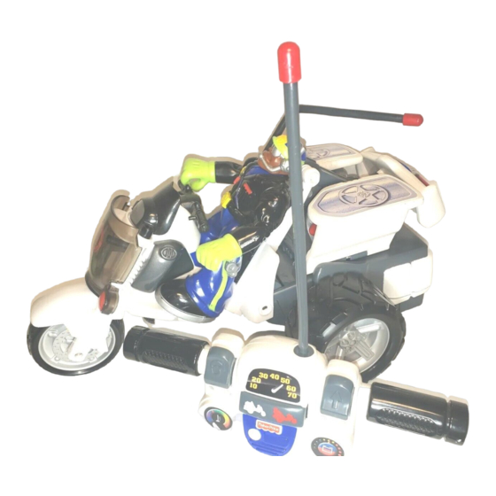 Fisher-Price RESCUE HEROES Triclone Responder B5634 Instruction Sheet