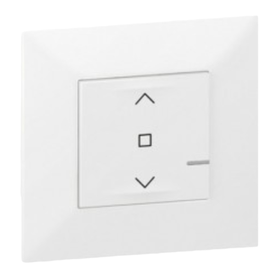 LEGRAND Valena Next Quick Start Manual