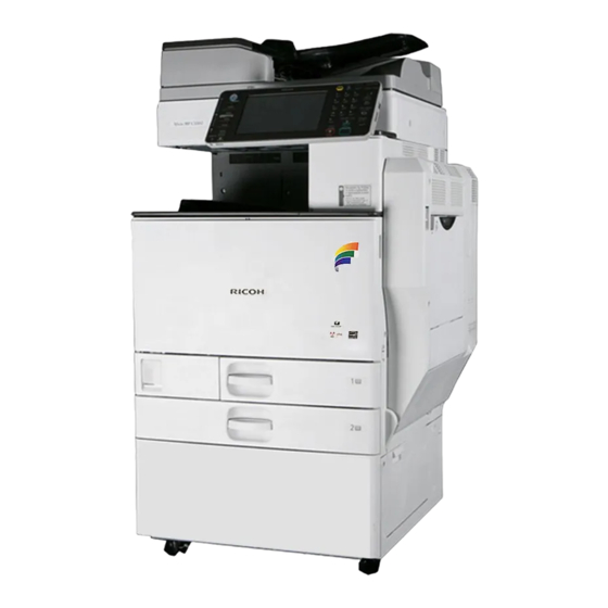 Ricoh Aficio C5502A User Manual