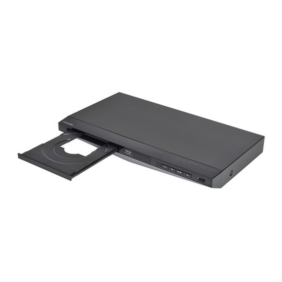 Toshiba BDX1300 Owner's Manual