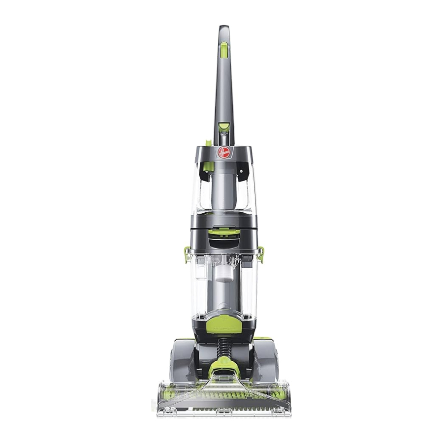 Hoover Pro Clean Pet - Carpet Washer Manual