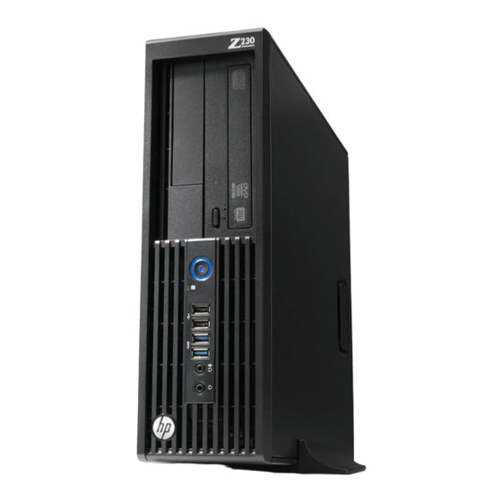HP  Z230 Datasheet
