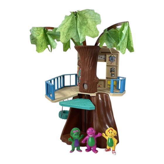 Playskool Barney Treehouse Playset Instructions