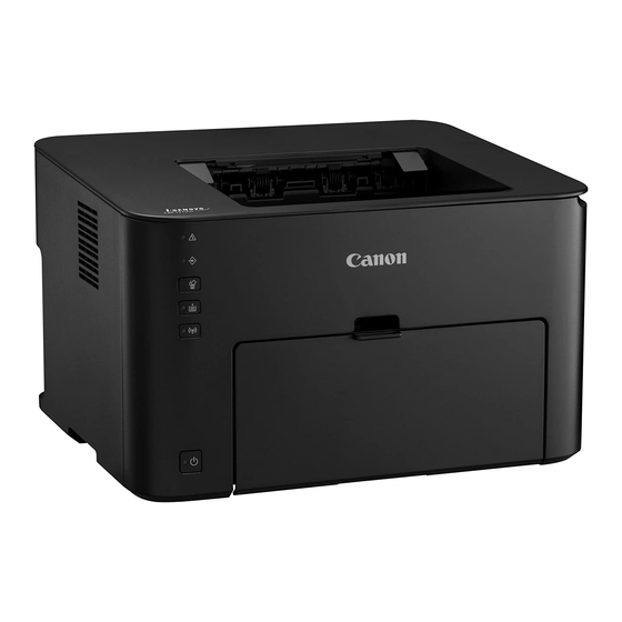 Canon imageCLASS LBP151dw Getting Started
