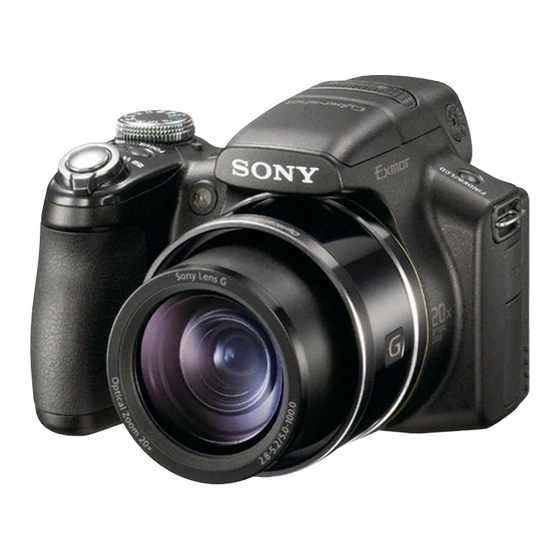 Sony DSC-HX1 Service Manual