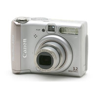 Canon A510 - PowerShot 3.2MP Digital Camera User Manual